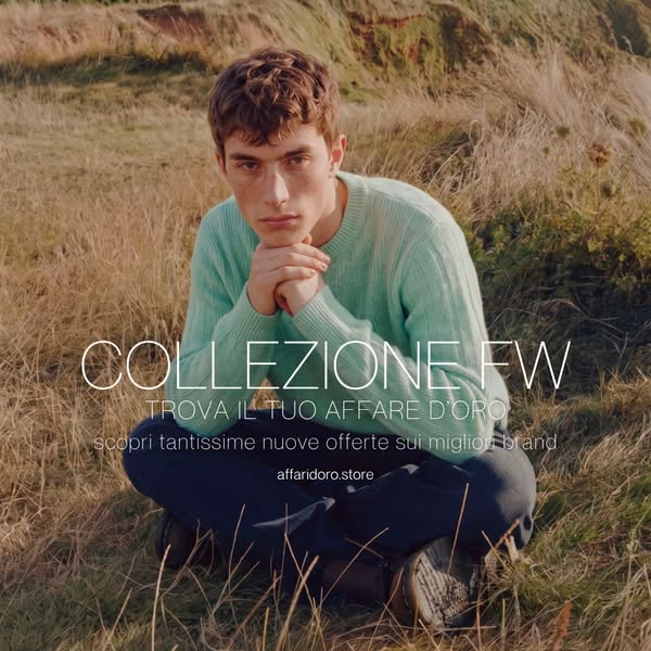 COLLEZIONE AUTUNNO/INVERNO IN OFFERTA LIMITATA AL -50%