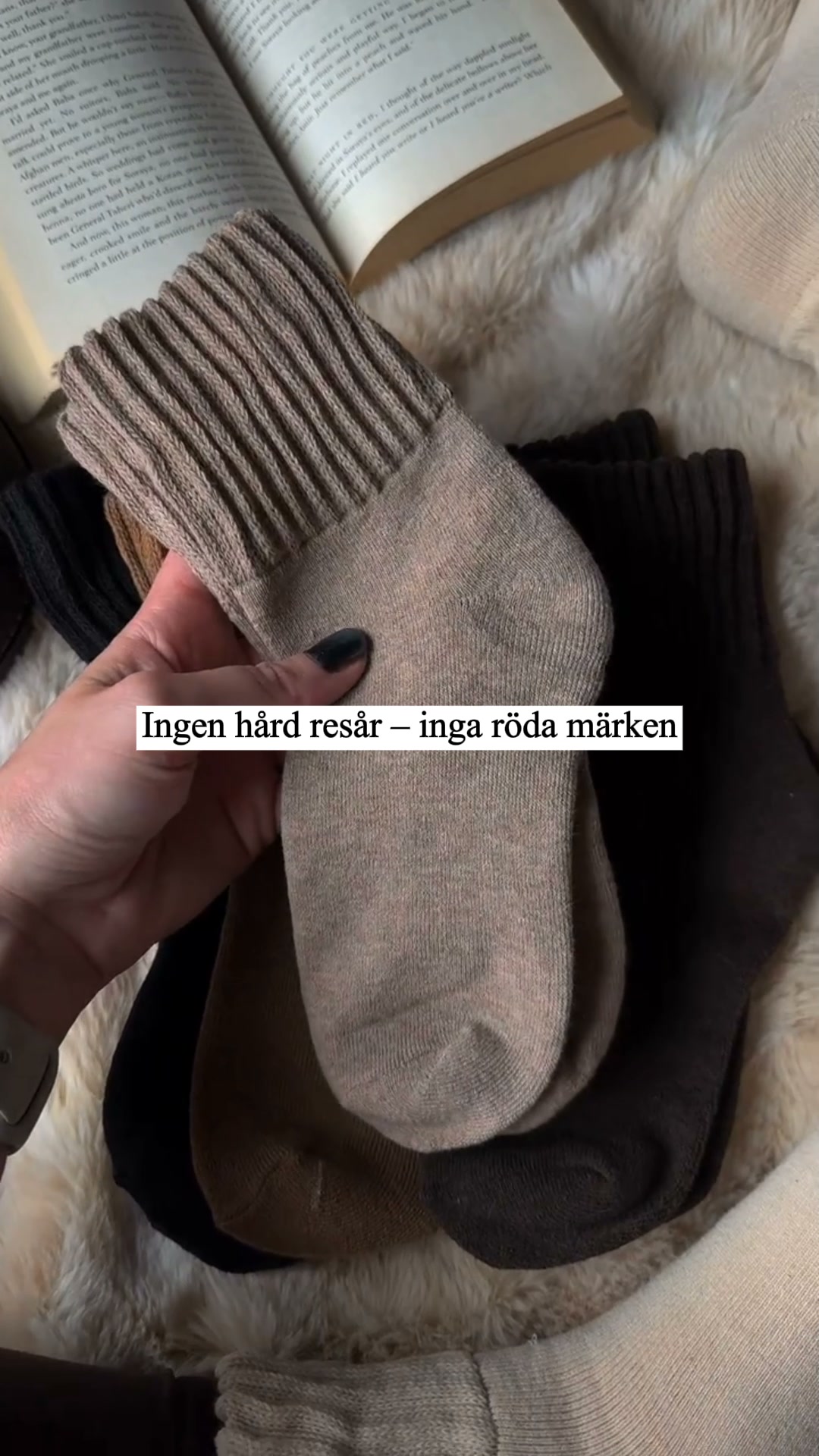 Mjuk resår. Mer komfort.