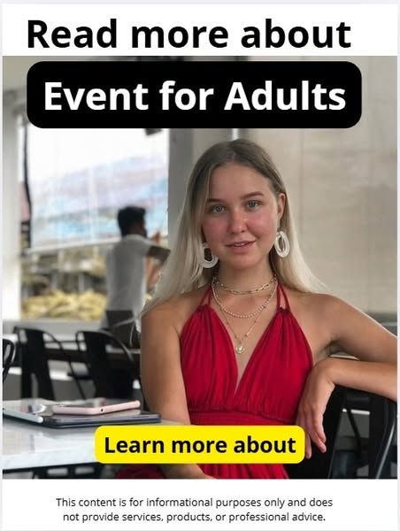 Read more abou Event for Adults 18+