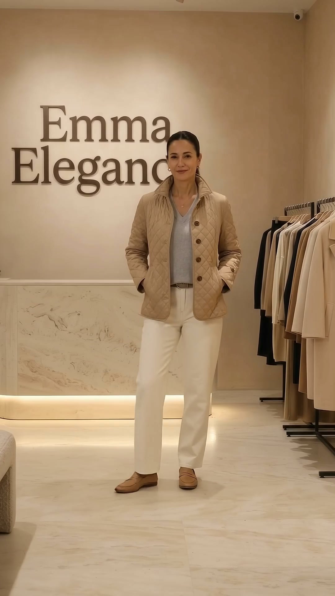 La chaqueta acolchada que pega con todo