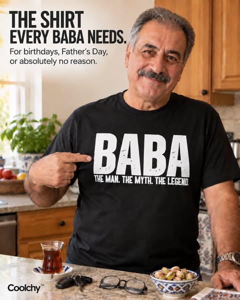 The shirt every Baba needs.