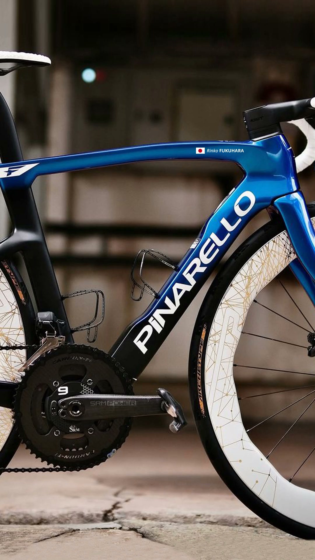 Your Name and Flag on Your Bike
