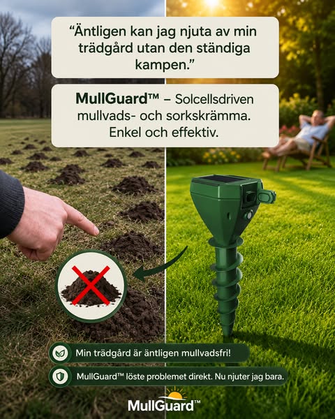 Inga fler jordhögar! GARANTERAT!