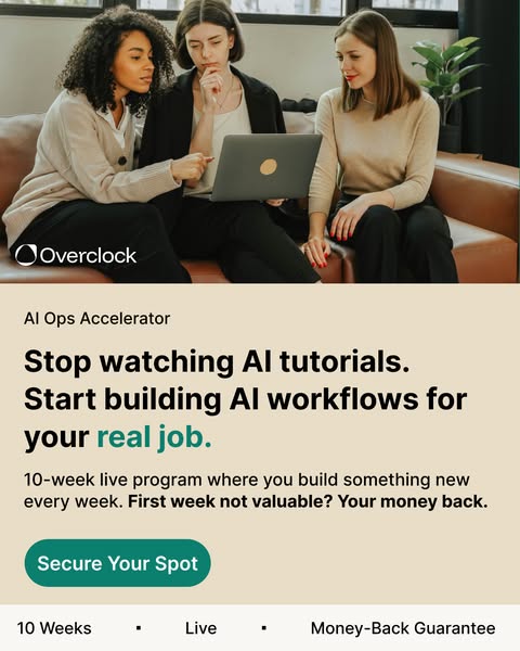 Build Useful AI Workflows in 10 Weeks