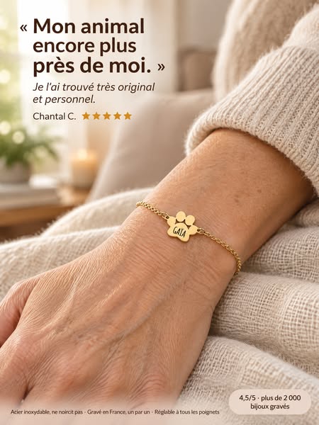 Porte-le avec toi. Partout. Pour toujours.