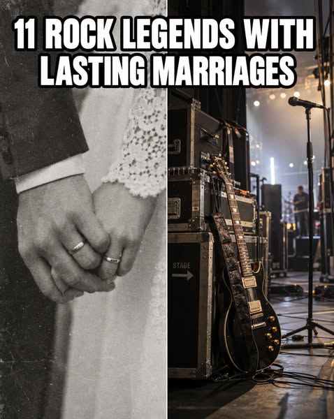 11 Classic Rock Couples Who Actually Stayed Together