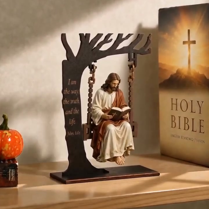 Christian Jesus Swing Hanging Ornament