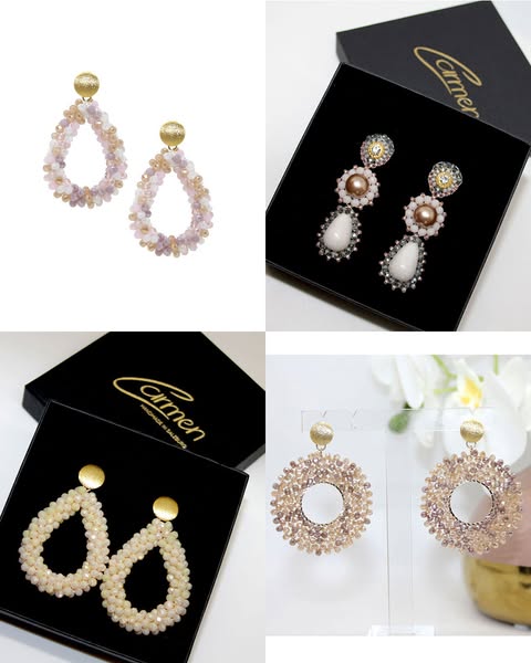Bei uns findest Du handgefertige Ohrringe für besondere Momente in Österreich gefertigt exklusiver Designerschmuck leicht und angen