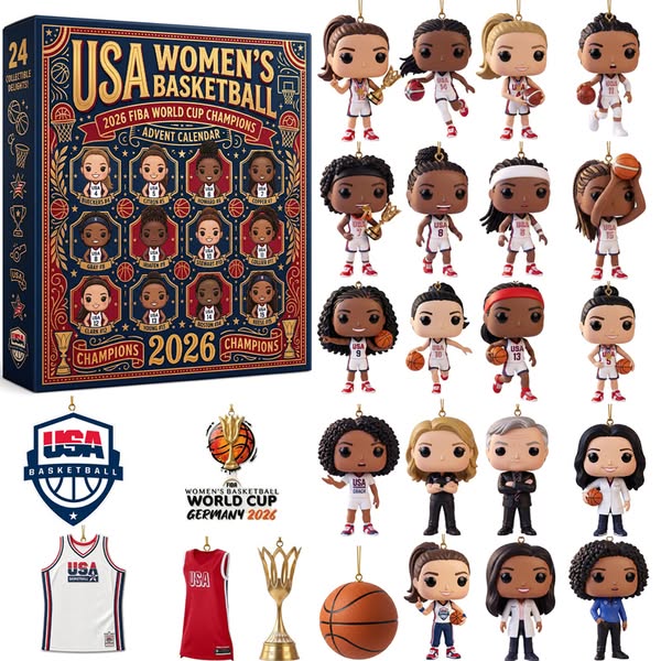 USA Women’s Basketball 2026 FIBA Women’s World Cup Advent calendar
