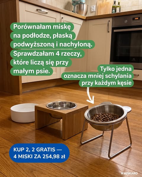 To miska, nie jedzenie.
