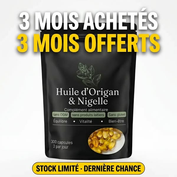 Origanéa - Capsules Huile d'Origan & Nigelle - Testées en Laboratoire