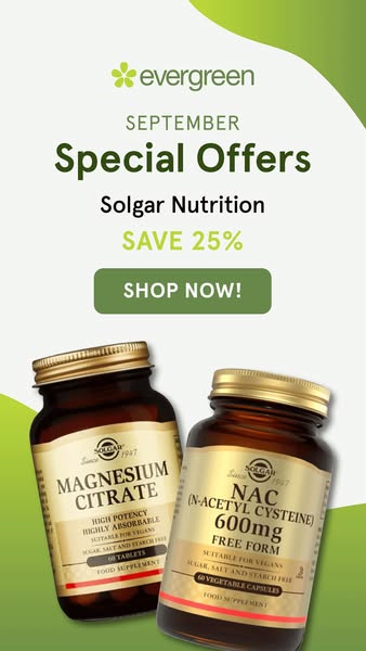 Solgar Nutrition Save 25%