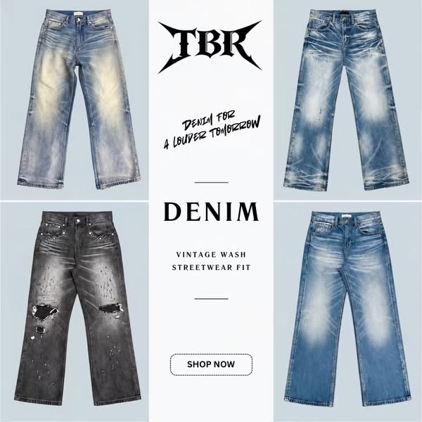 Denim for a Louder Tomorrow