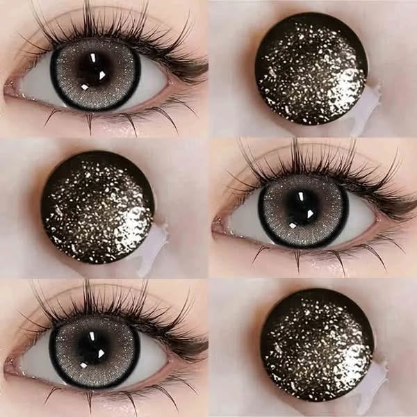 Broken Light Gray 14.5mm Contact Lenses(6 months wear)