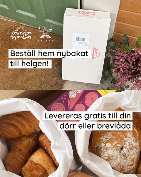 Nybakat – hem till dörren