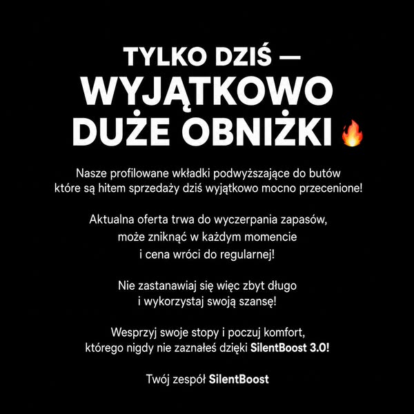 Zestaw trzech wysokości teraz -50%