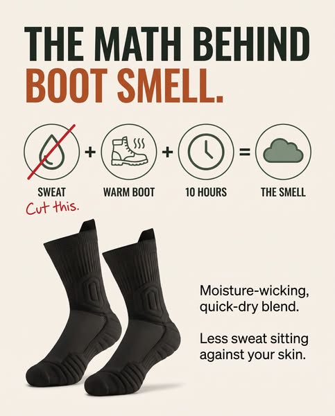 It's Not Your Boots. It's Your Socks