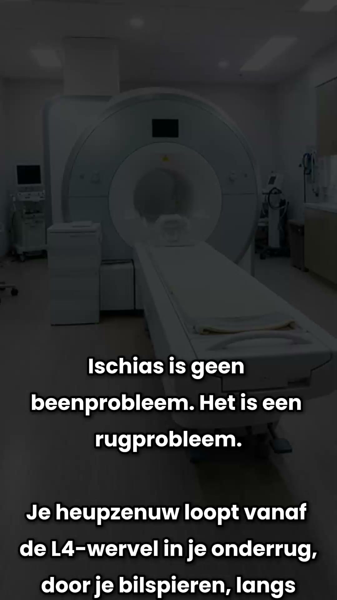 Als je last hebt van ischias, moet je dit lezen