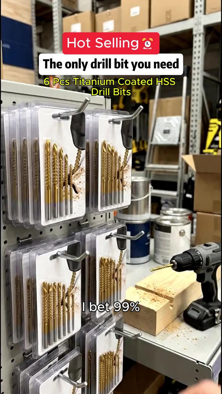 Cobalt Drill Bit Set (6 PCs)