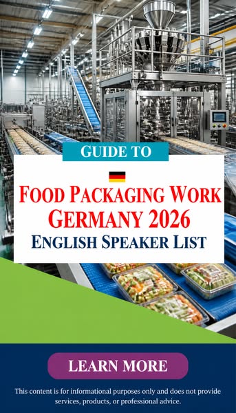 Food Packaging Work in Germany - What To Know