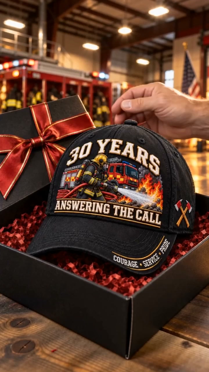 30 Years Answering The Call “Firefighter Pride” Tribute Cap