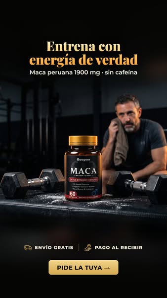 Maca 1900 mg · Envío gratis y pago al recibir