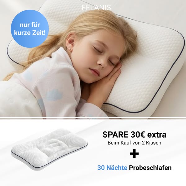 Lunora® - Ergonomisches Kinderkissen