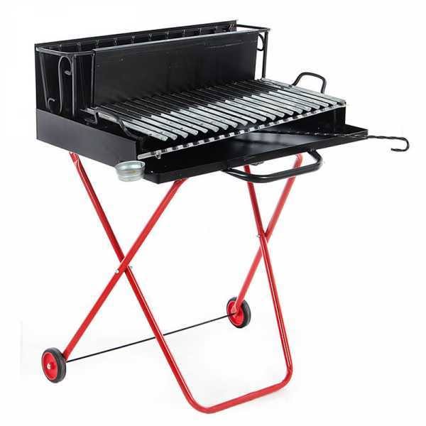 Barbecue portable à bois et charbon 214 Medium - Pliant