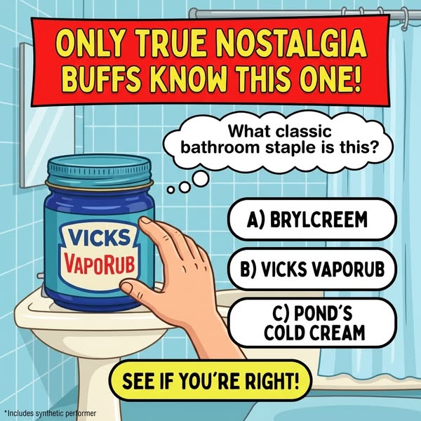 Old Bathroom Products Everyone Used