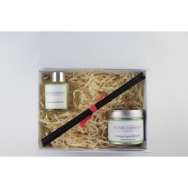 Clyde Candles Diffuser & Candle Gift Box Set