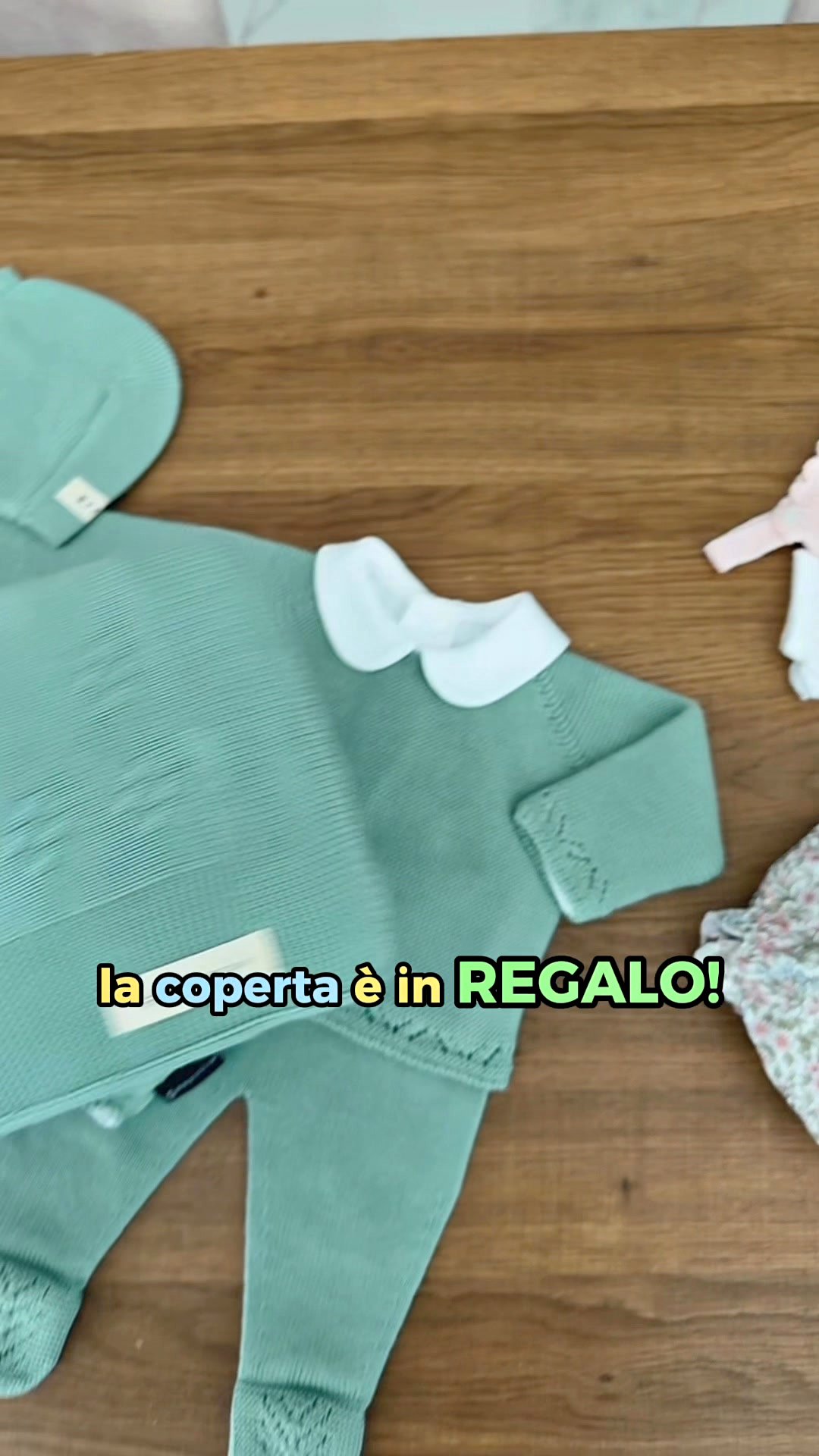 Coperta gratuita con il set