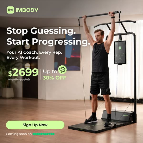 Your AI Coach. Every Workout.