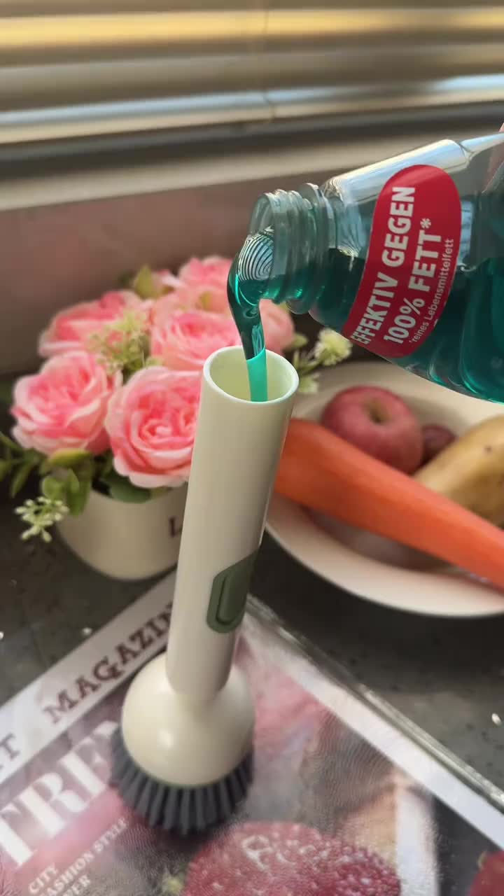 Long-Handle Rotary Scrubber