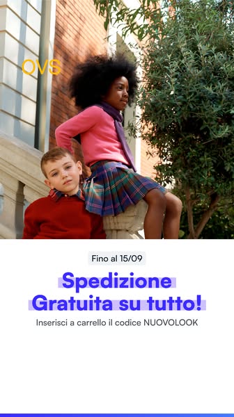 Approfitta della Spedizione Gratuita di OVS su tutto