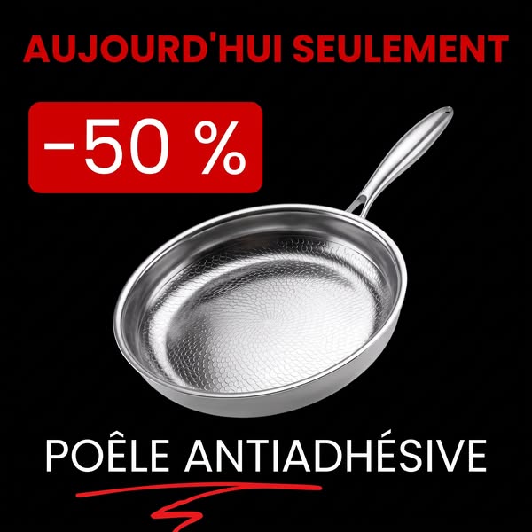 50 % dans la limite des stocks