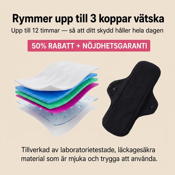 Säg hej då till urinläckage