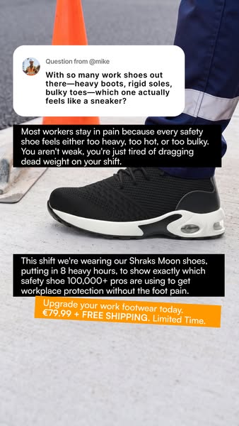 Is there a safety shoe that isn't heavy?
