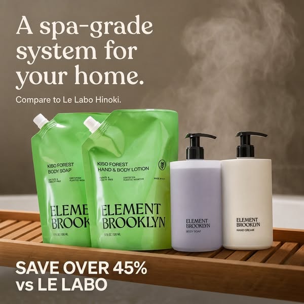 Element Brooklyn | Eco-Luxury Refills for Home & Body