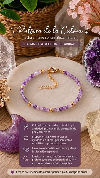 Pulsera Calma · Vuelve a tu equilibrio