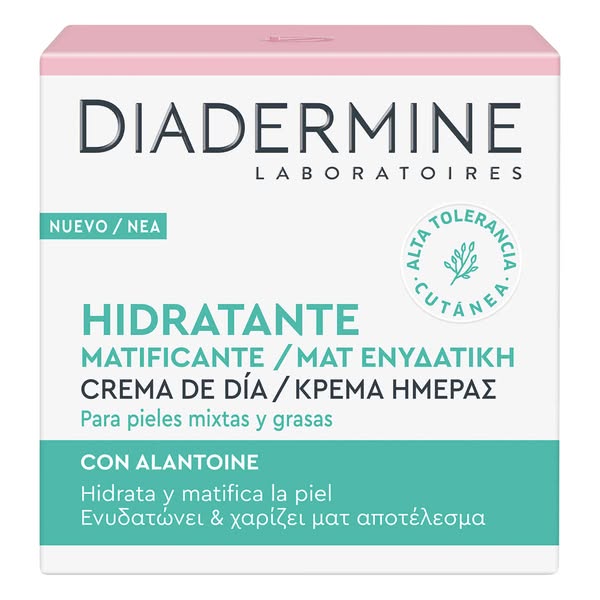 Creme De Rosto Dia Hidratante Matificante DIADERMINE Emb. 50 Ml