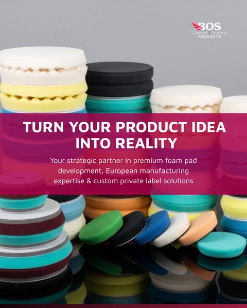 Build a polishing pad range under your own brand.