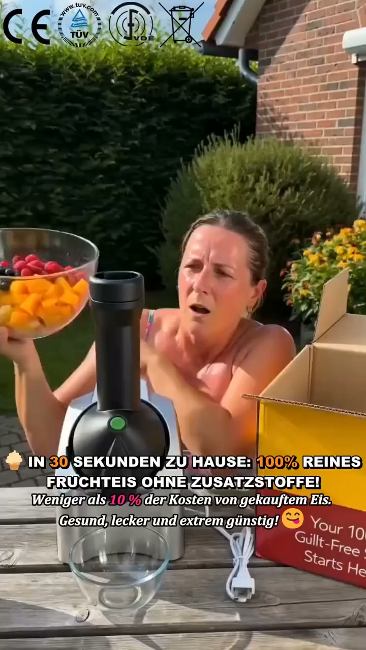 Hausgemachtes Eis in Sekunden – Einfach Lieblingssorten genießen!