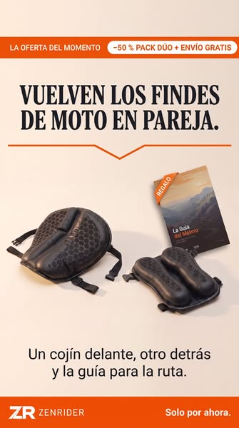Un cojín delante, otro detrás
