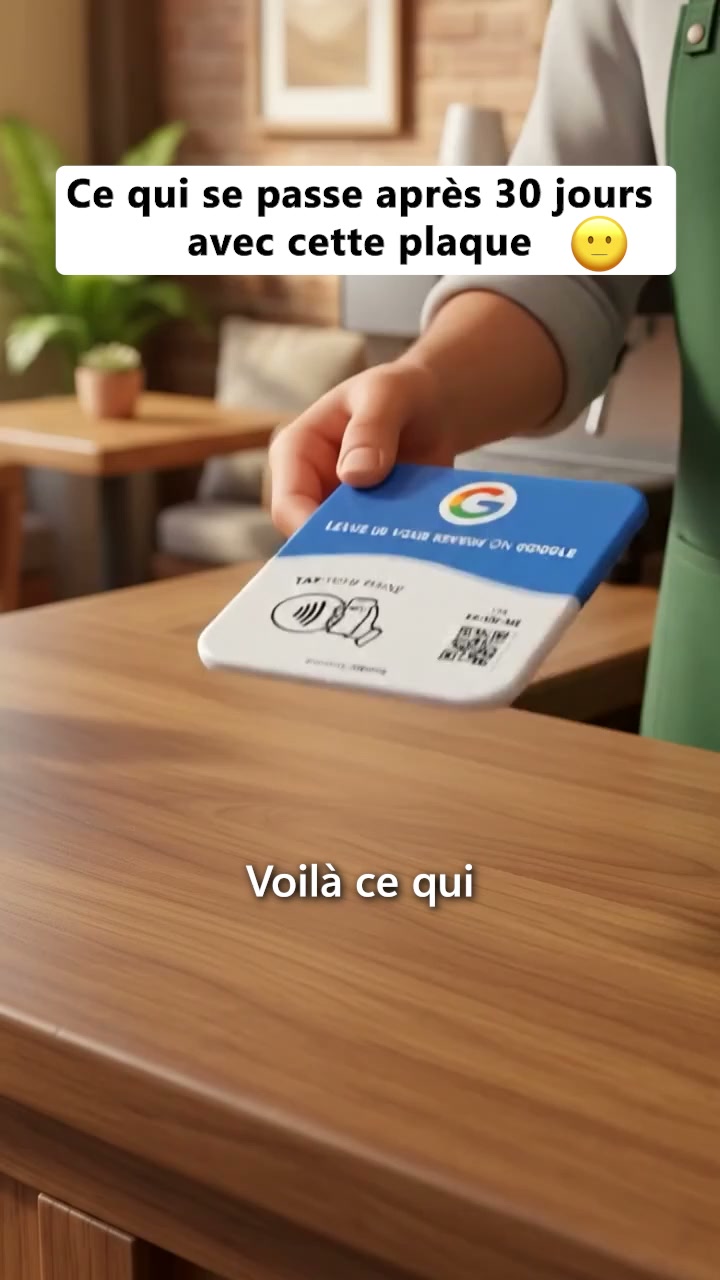 Plaque Avis Google Digifeel
