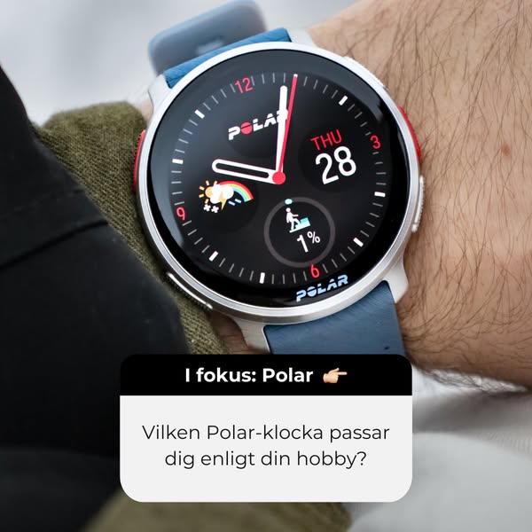 Hitta din Polar klocka
