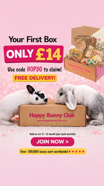Get your first box for just £14, free delivery.