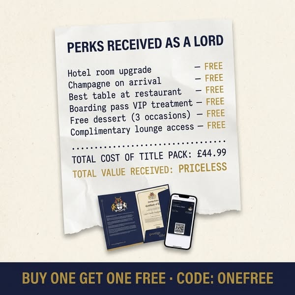 5 Reasons To Make Him A Lord