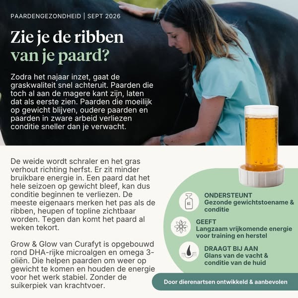 Een mager paard? Probeer dit eens...
