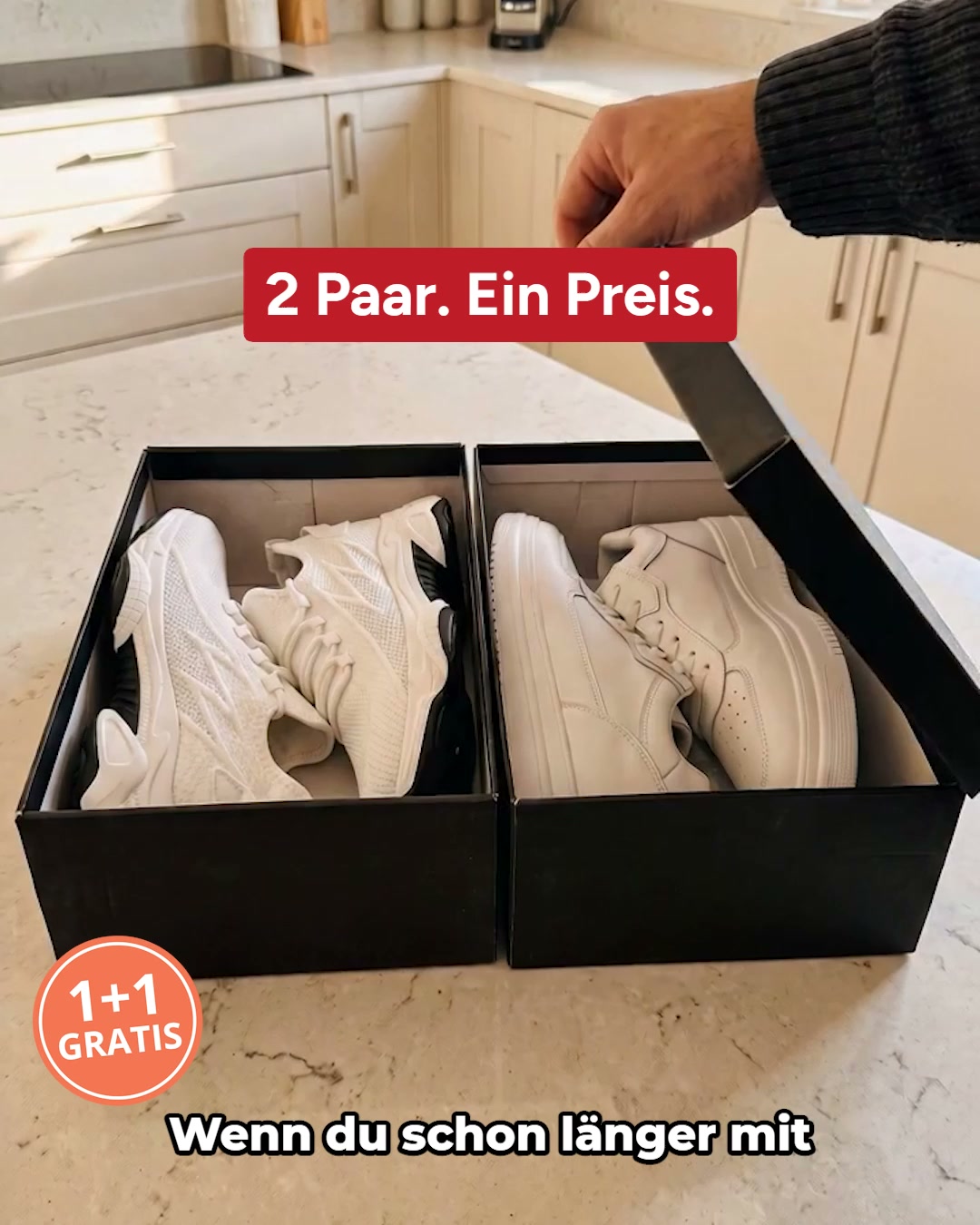 1+1 GRATIS: Zwei Paar, ein Preis