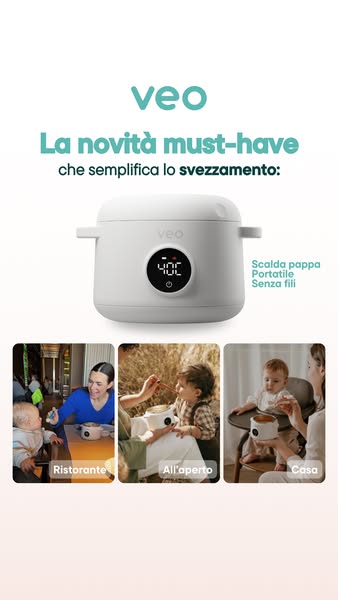 Pappa pronta sempre, ovunque tu sia